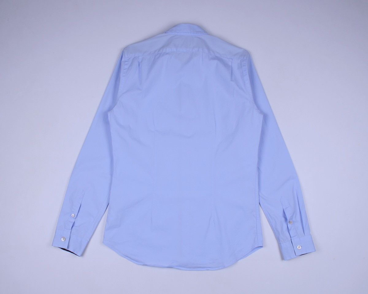 Designer × Paul Smith PAUL SMITH Blue Sky Long Sleeve Shirt Size US S / EU 44-46 / 1 - 10 Thumbnail