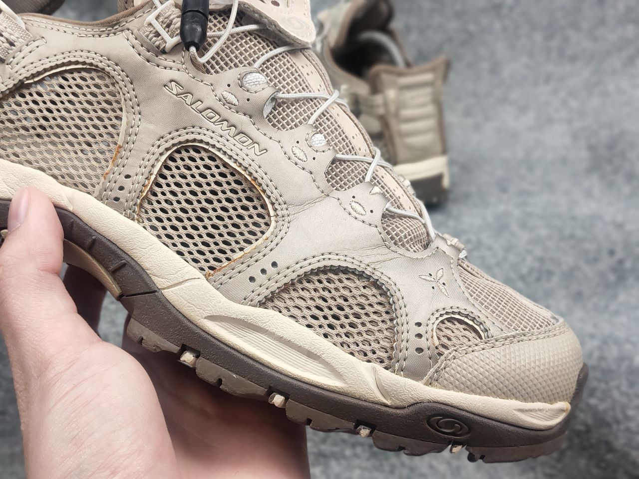 Salomon Vintage Salomon Techamphibian 3 Shoes trekking Sneakers Y2K Size US 7 / EU 40 - 19 Thumbnail