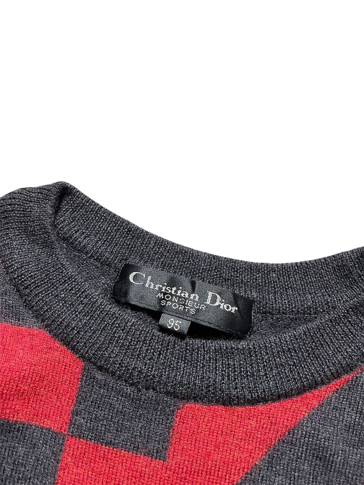 Christian Dior Monsieur 90s Archieve Christian Dior Knitted Sweatershir Size US M / EU 48-50 / 2 - 6 Thumbnail