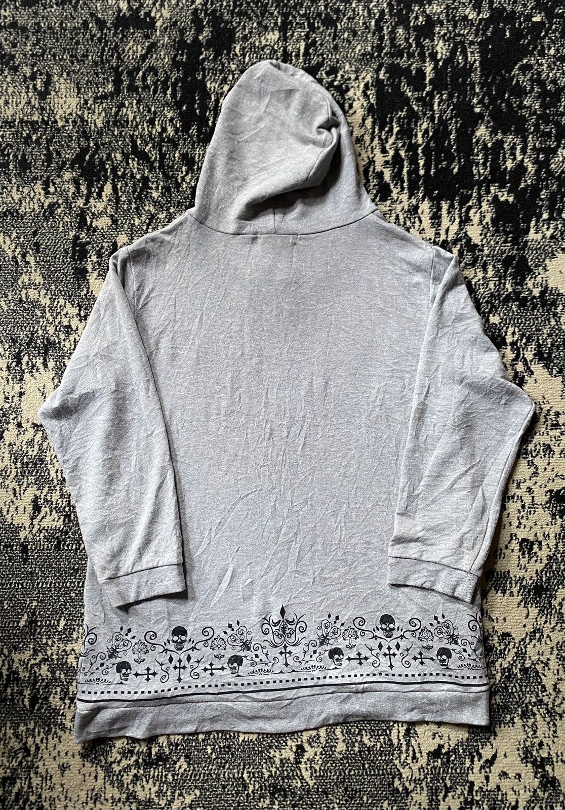 Hysteric Glamour × If Six Was Nine × Japanese Brand Vintage Japanes Dig Deep Skull Hoodie Size US XL / EU 56 / 4 - 2 Thumbnail