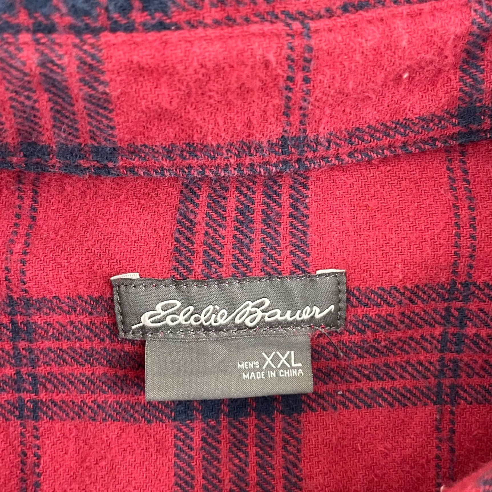 Eddie Bauer Eddie Bauer Shirt Mens 2XL Red Flannel Long Sleeve Plaid Relaxed Hiking Outdoor Size US XXL / EU 58 / 5 - 6 Thumbnail