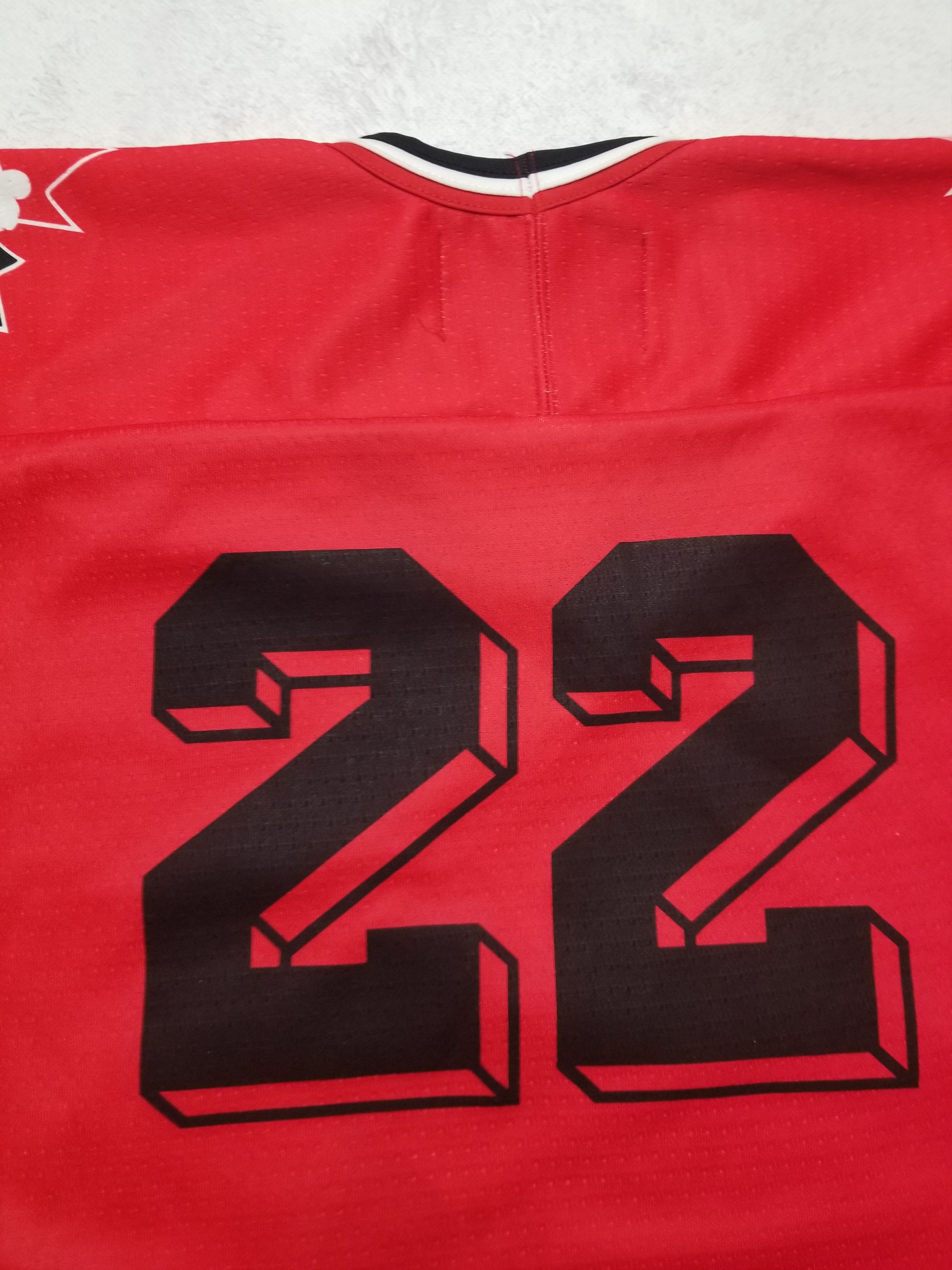 Other VTG 90 Olympic Team Canada Bauer AUTHENTIC Hockey #22 Jersey Size US L / EU 52-54 / 3 - 7 Thumbnail