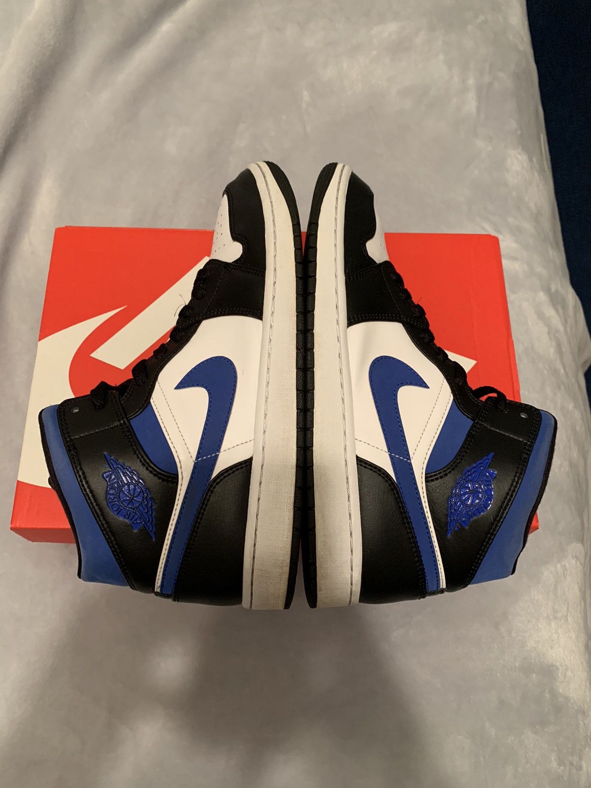 Jordan Brand Jordan 1 Mid Racer Blue 2021 Size 11 Size US 11 / EU 44 - 3 Thumbnail