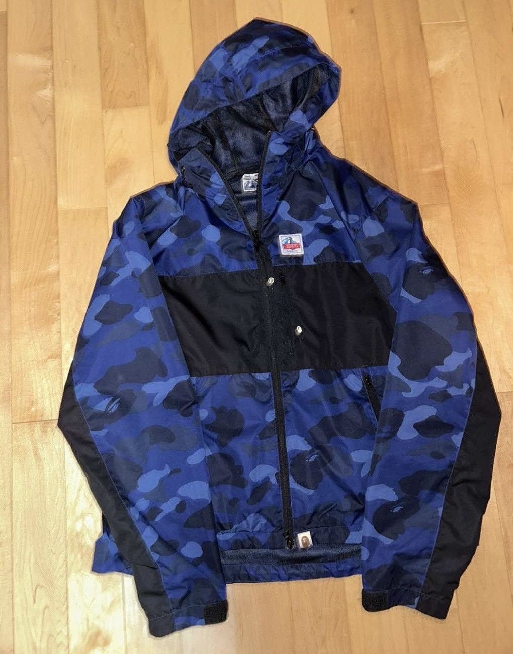 Bape Rare Vintage Blue Camo Bape Jacket Size US XL / EU 56 / 4 - 1 Thumbnail