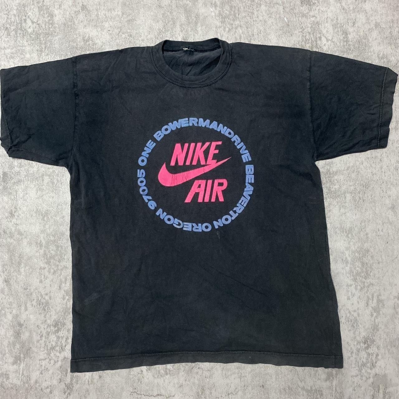 Nike Nike gray T-shirt vinatge hip hop rap Boxy Size US L / EU 52-54 / 3 - 1 Thumbnail