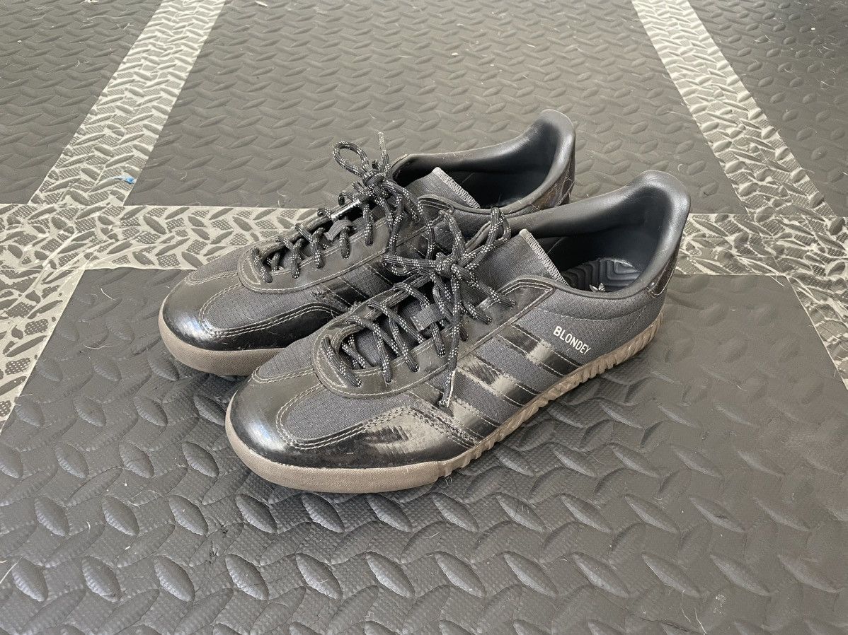 Adidas Adidas x Blondey Gazelle Indoor in Grey Carbon | Grailed