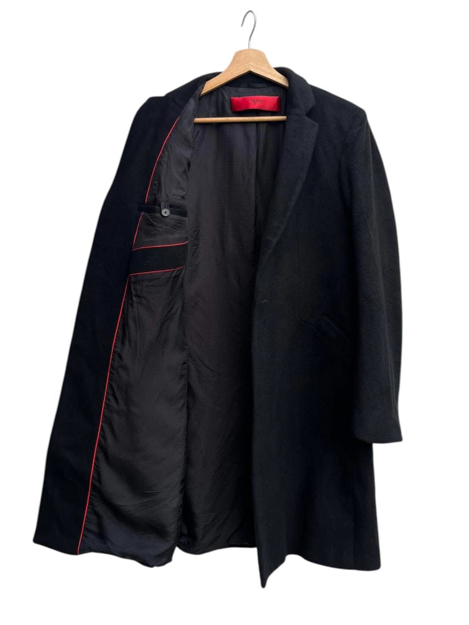 Hugo Boss Hugo Red Label Tag Single Button Cashmere Coat Size US S / EU 44-46 / 1 - 3 Thumbnail