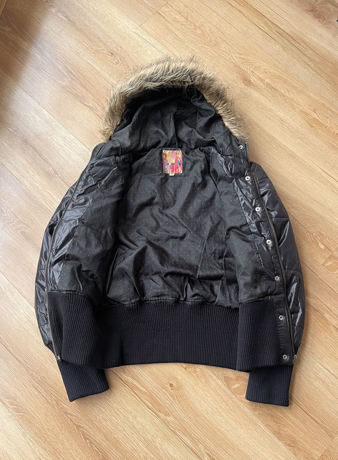 If Six Was Nine Vintage Fur Bomber Jacket LGB Style Size M / US 6-8 / IT 42-44 - 9 Thumbnail