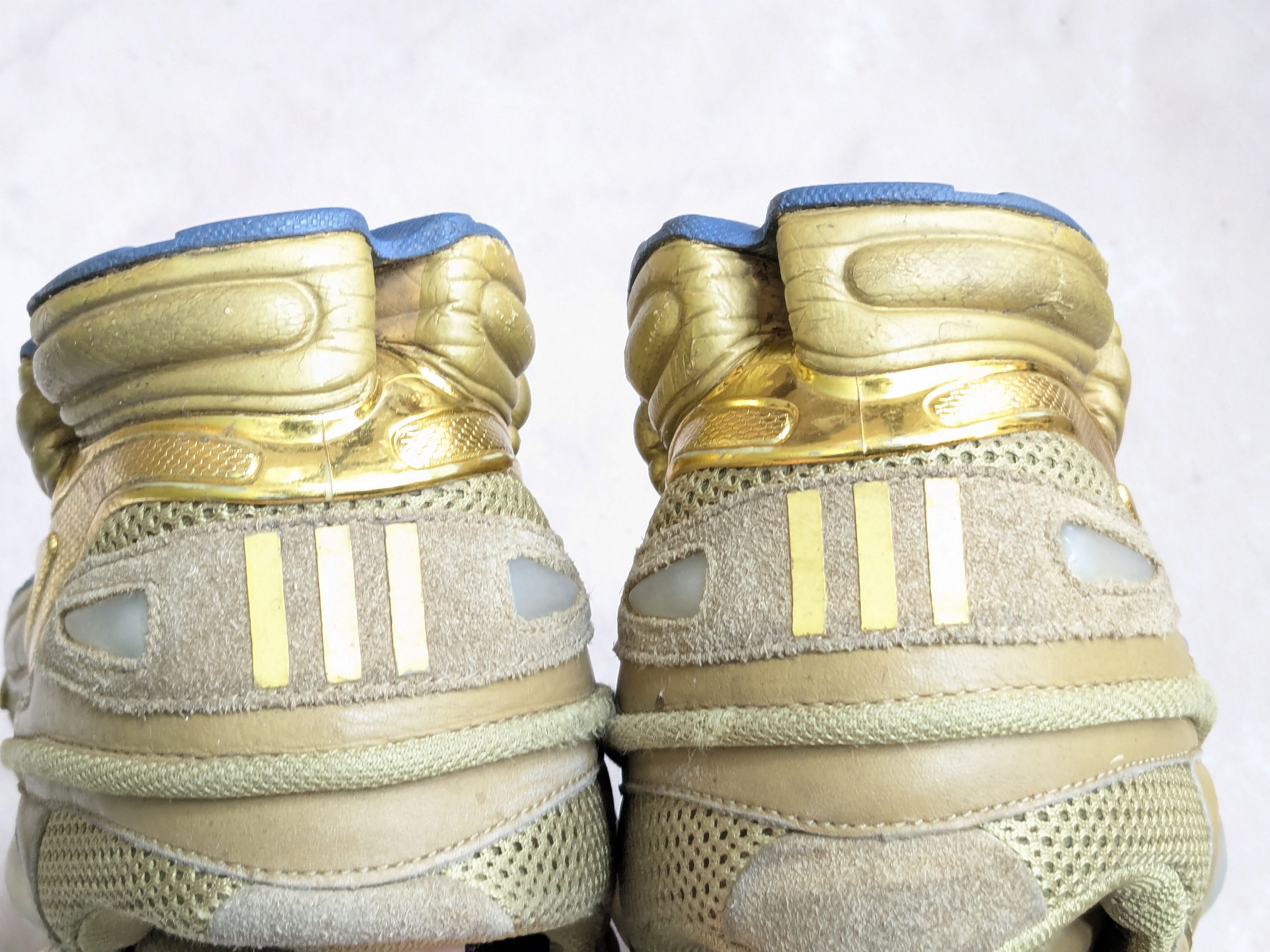 Adidas × Raf Simons Adidas Raf Simons Ozweego 2 Gold 11 Sneakers Size US 11 / EU 44 - 13 Thumbnail