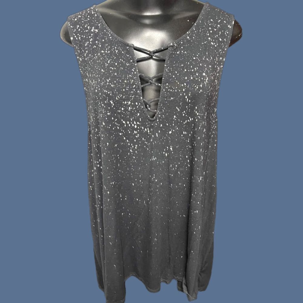 Vintage American Eagle Outfitters XXL Soft & Sexy Tank Splatter Pattern Womens Tunic Size XXL / US 16-18 / IT 52-54 - 1 Thumbnail
