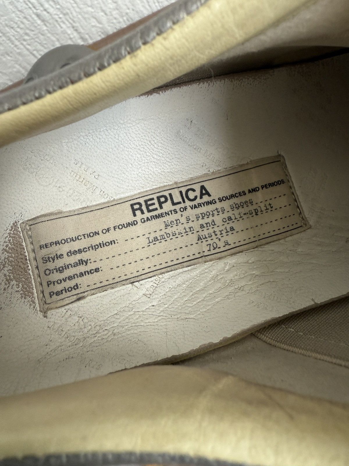 Maison Margiela Gats replica trainers Size US 8 / EU 41 - 9 Thumbnail