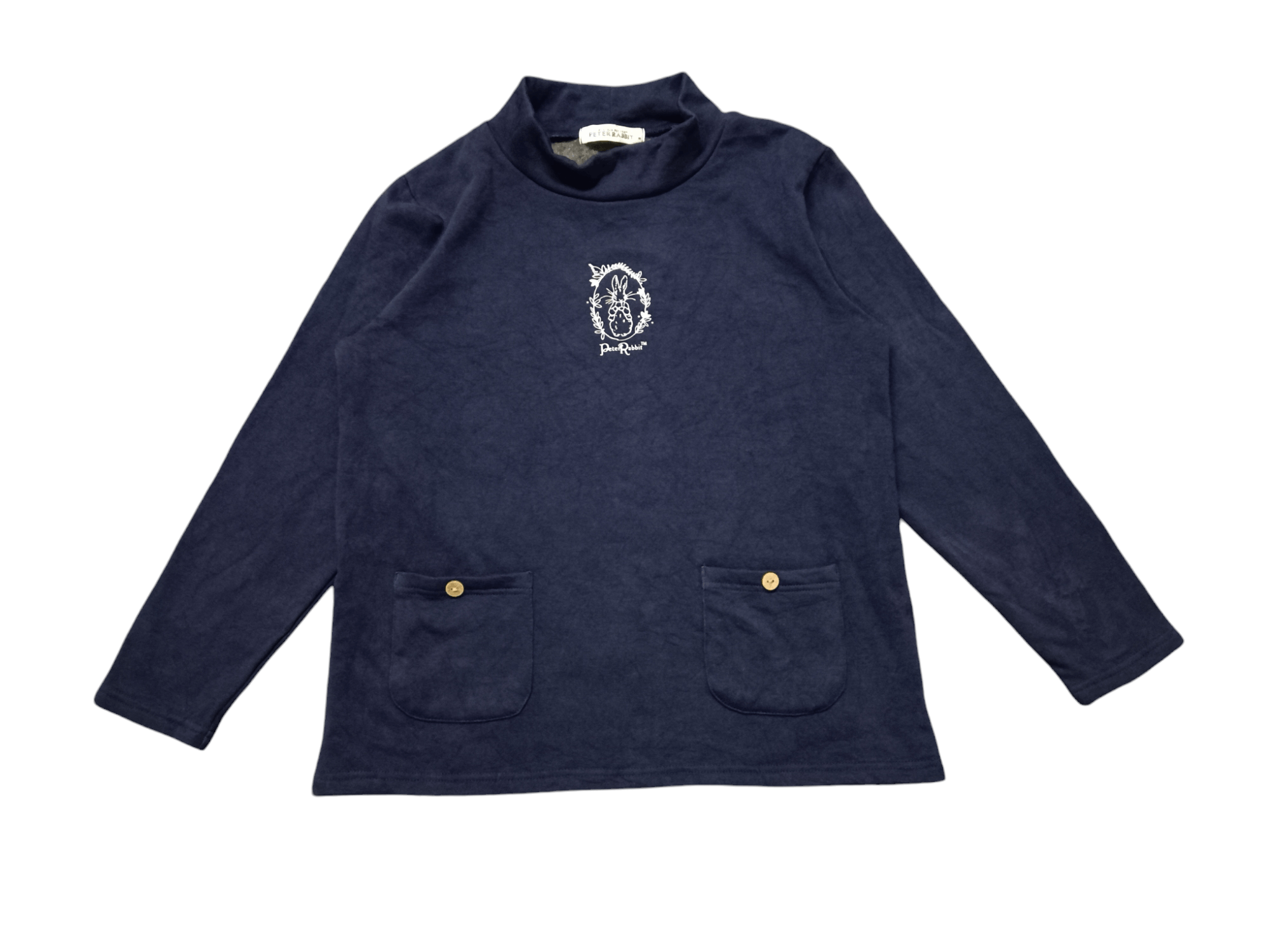 Cartoon Network × Disney × Vintage Vintage Peter Rabbit Disney Cartoon Pocket Sweatshirt Size M / US 6-8 / IT 42-44 - 1 Thumbnail