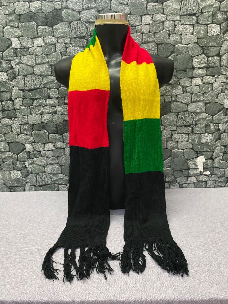 Vintage Vintage Raggae Scarf Size ONE SIZE - 2 Thumbnail