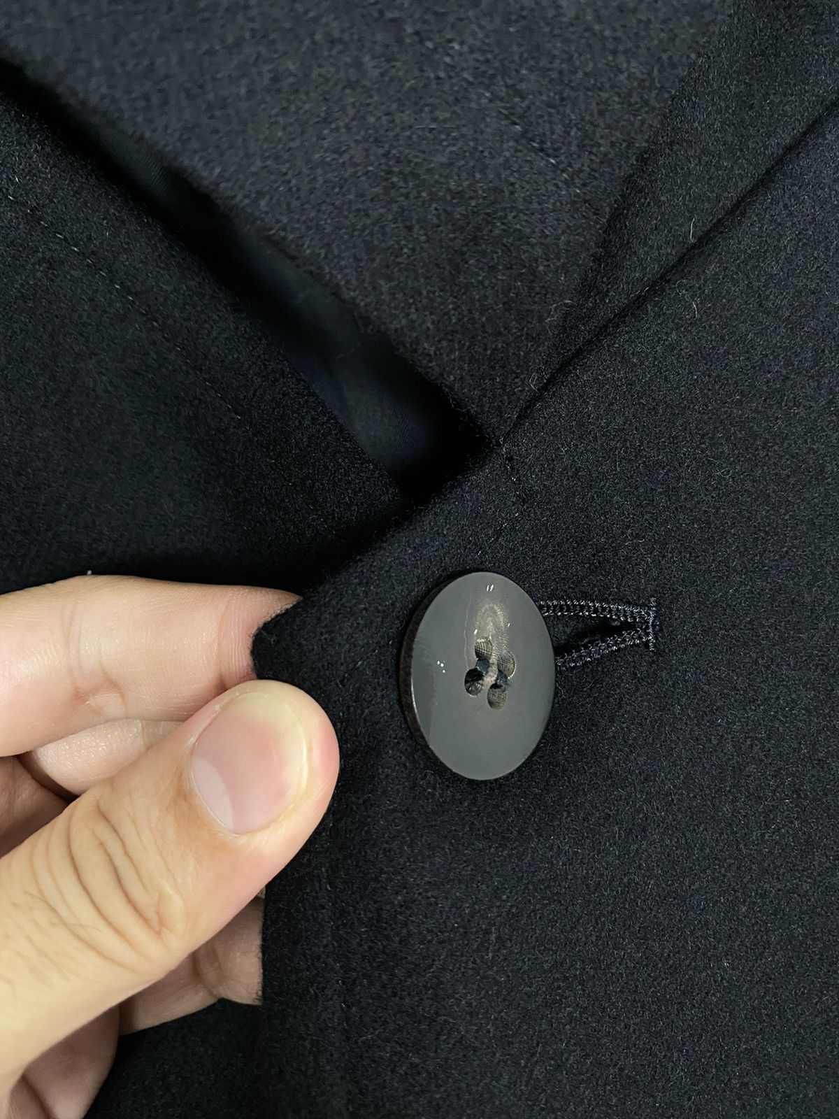 Comme des Garcons Vtg Tricot Comme des Garcons Wool Asymmetrical Hoodie Japan Size L / US 10 / IT 46 - 8 Thumbnail