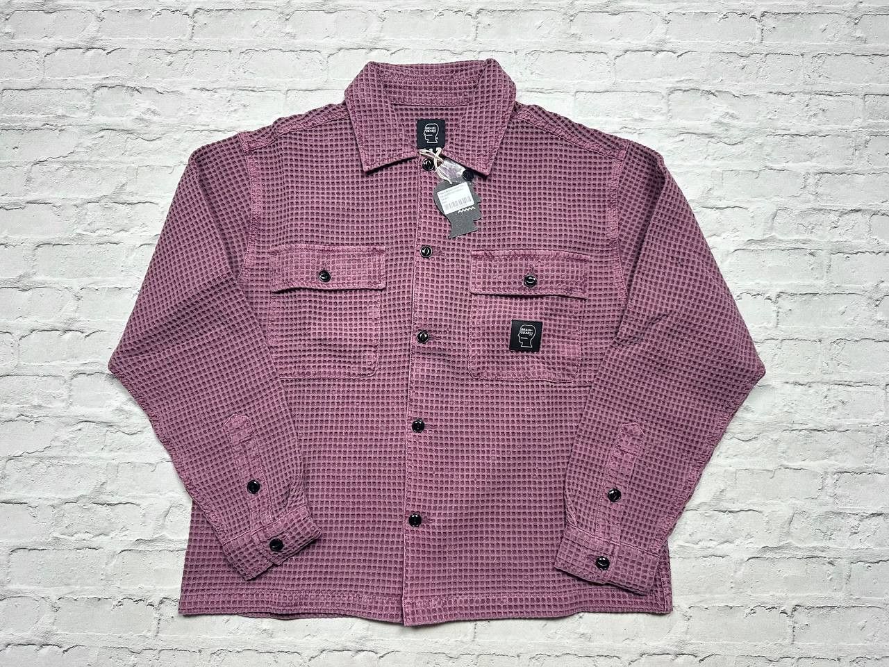 Brain Dead Brain Dead Waffle Overshirt New Rare S Size US S / EU 44-46 / 1 - 1 Thumbnail