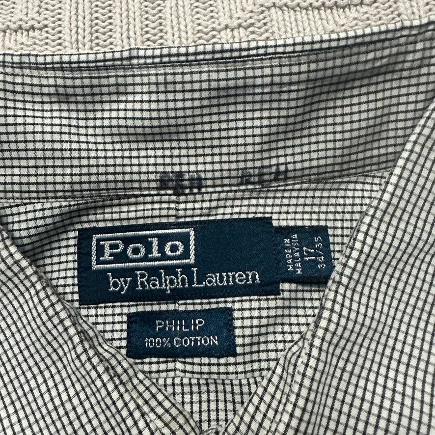 Polo Ralph Lauren Polo Ralph Lauren small grid check plaid Philip button down Size US XL / EU 56 / 4 - 5 Thumbnail