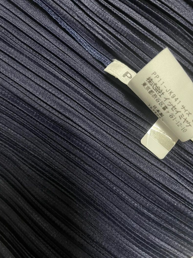 Issey Miyake Issey Miyake Navy blue vest Size L / US 10 / IT 46 - 4 Thumbnail