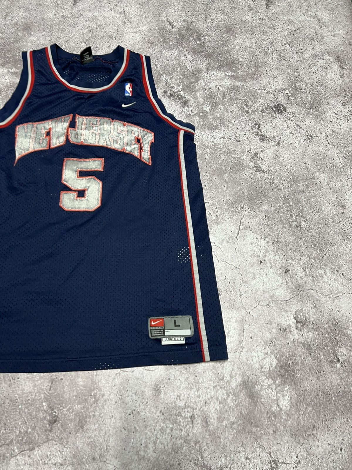 Nike Nike Vintage X NBA New Jersey Jason Kidd Jersey Size US L / EU 52-54 / 3 - 2 Thumbnail