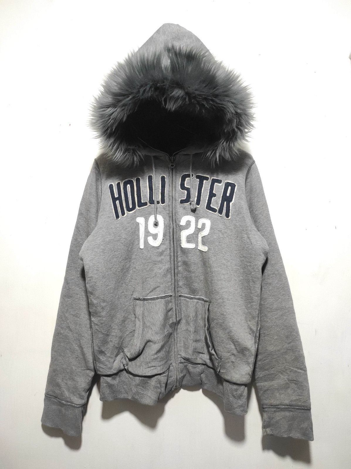 Japanese Brand Hollister Sherpa zip fur hoodie ifsix LGB style Size US L / EU 52-54 / 3 - 9 Thumbnail