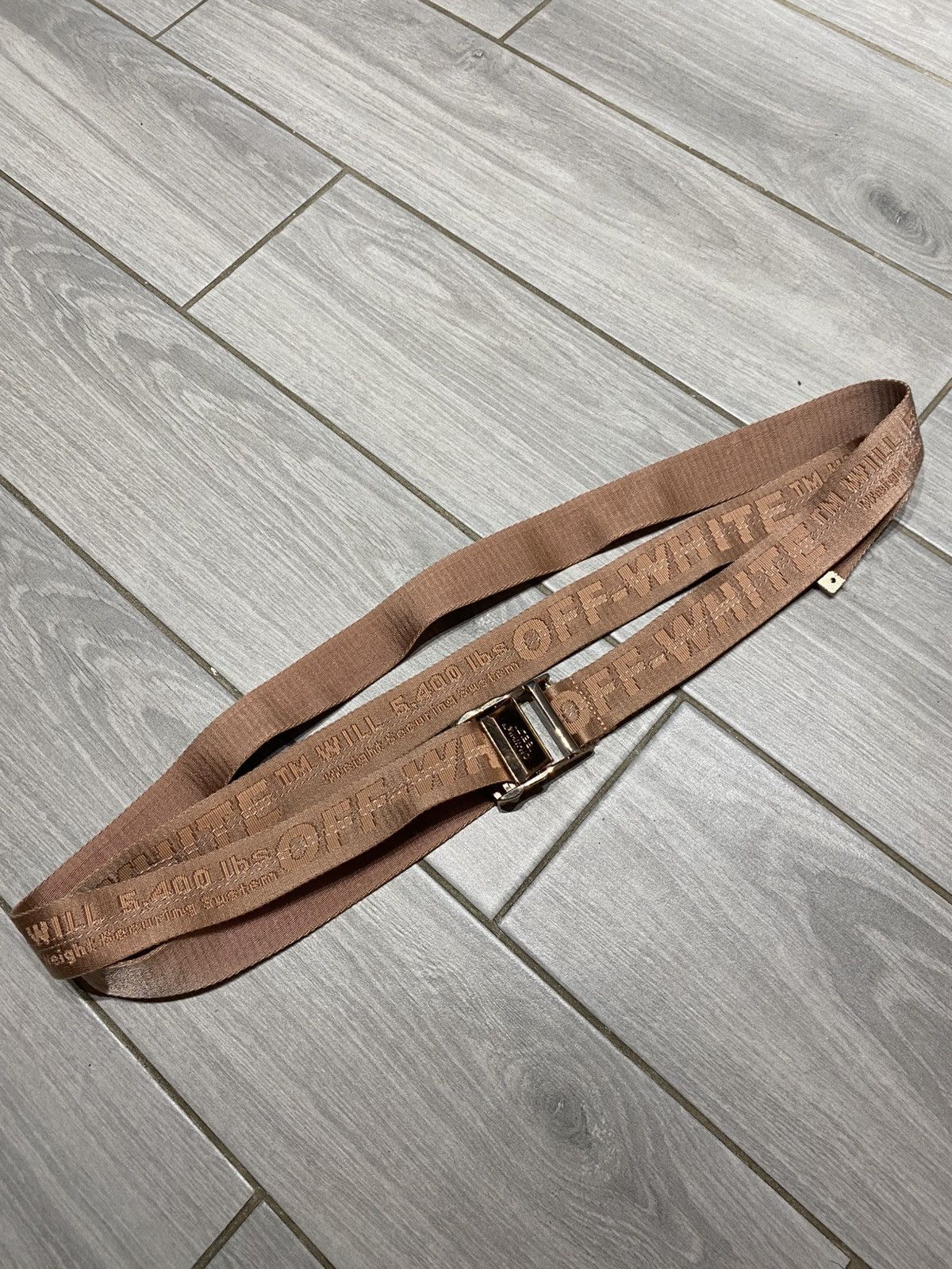 Off-White Off-White Pink Industrial Belt Y2K Size ONE SIZE - 1 Thumbnail
