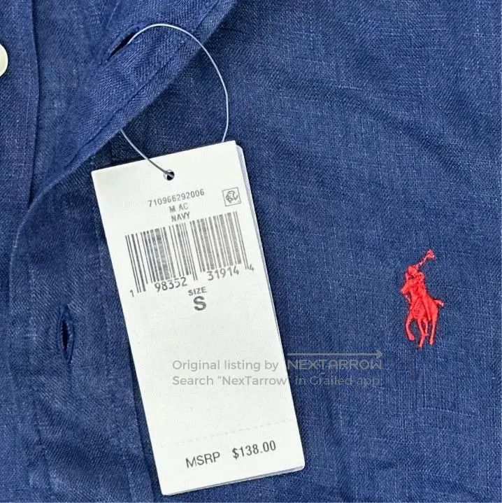 Polo Ralph Lauren Polo Ralph Lauren Men's Logo Collar Button Long. Size US S / EU 44-46 / 1 - 3 Thumbnail