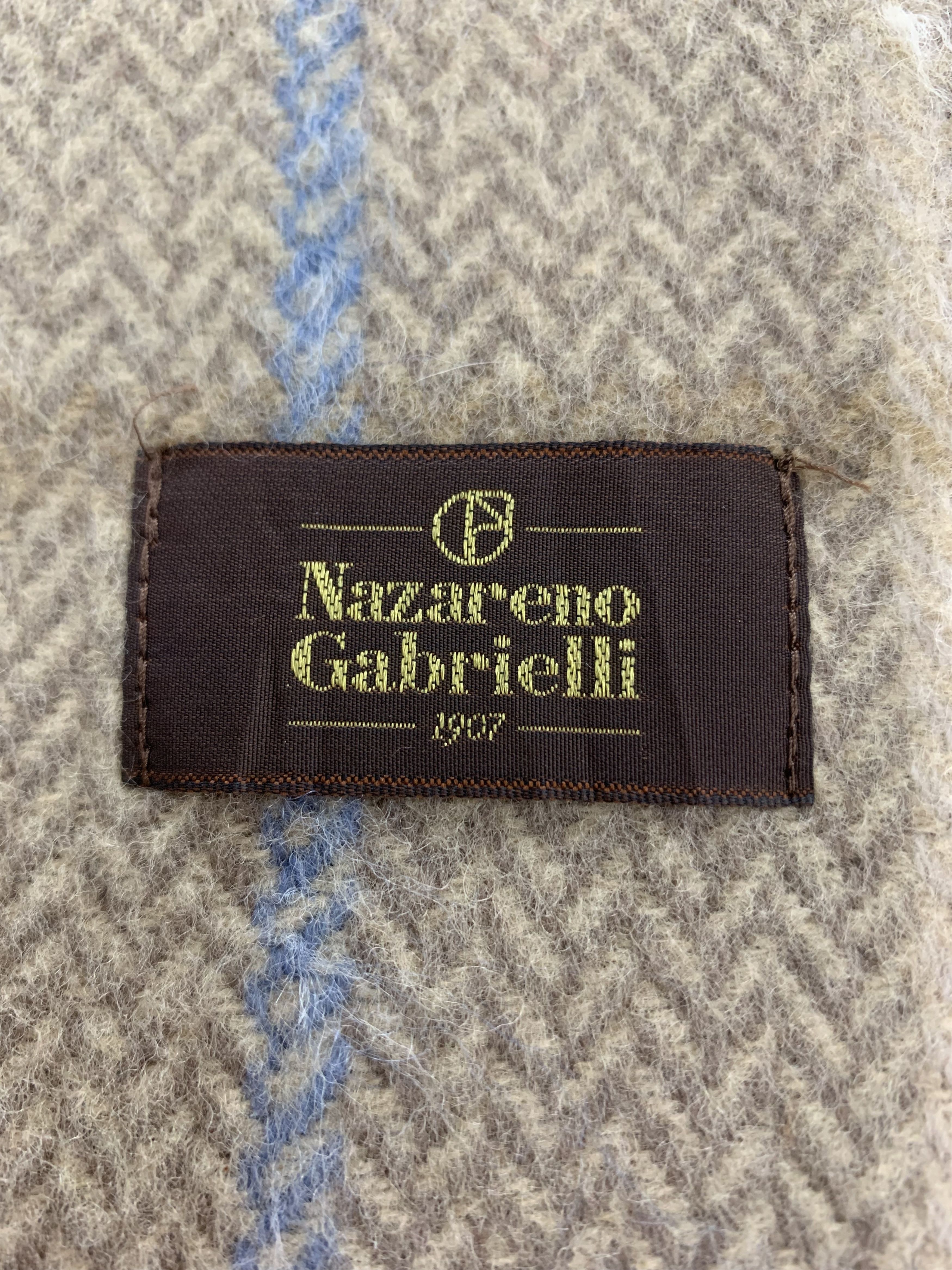 Nazareno Gabrielli Nazareno Gabrielli Scarf Wool Muffler Neck Wrap BL3172 Size ONE SIZE - 4 Thumbnail