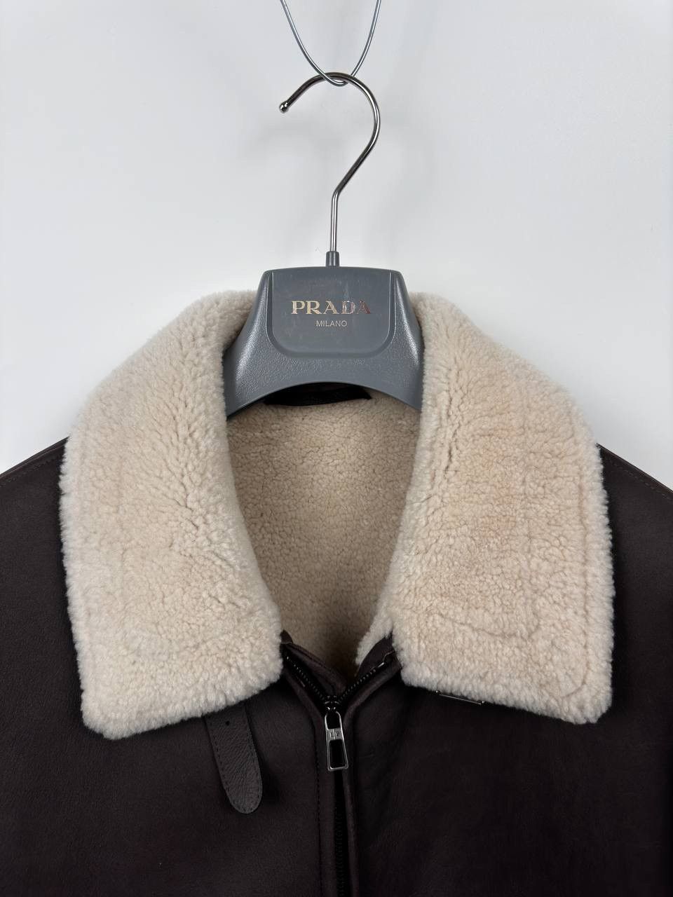 Loro Piana Loro Piana Shearling Leather Jacket Size US XL / EU 56 / 4 - 8 Thumbnail