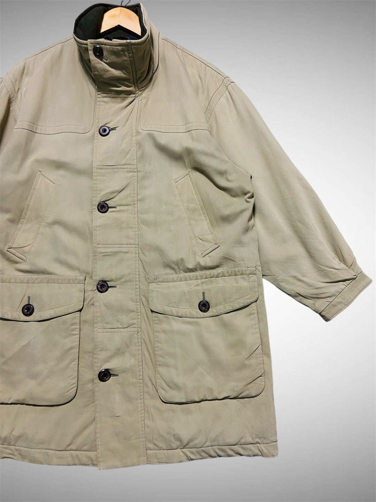 Burberry Vintage Burberry Distressed Jacket Size US L / EU 52-54 / 3 - 5 Thumbnail