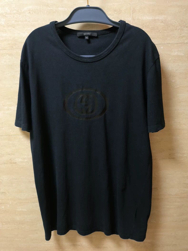 Gucci Gucci Men's Blue Short Sleeve T-shirt Size US L / EU 52-54 / 3 - 1 Thumbnail