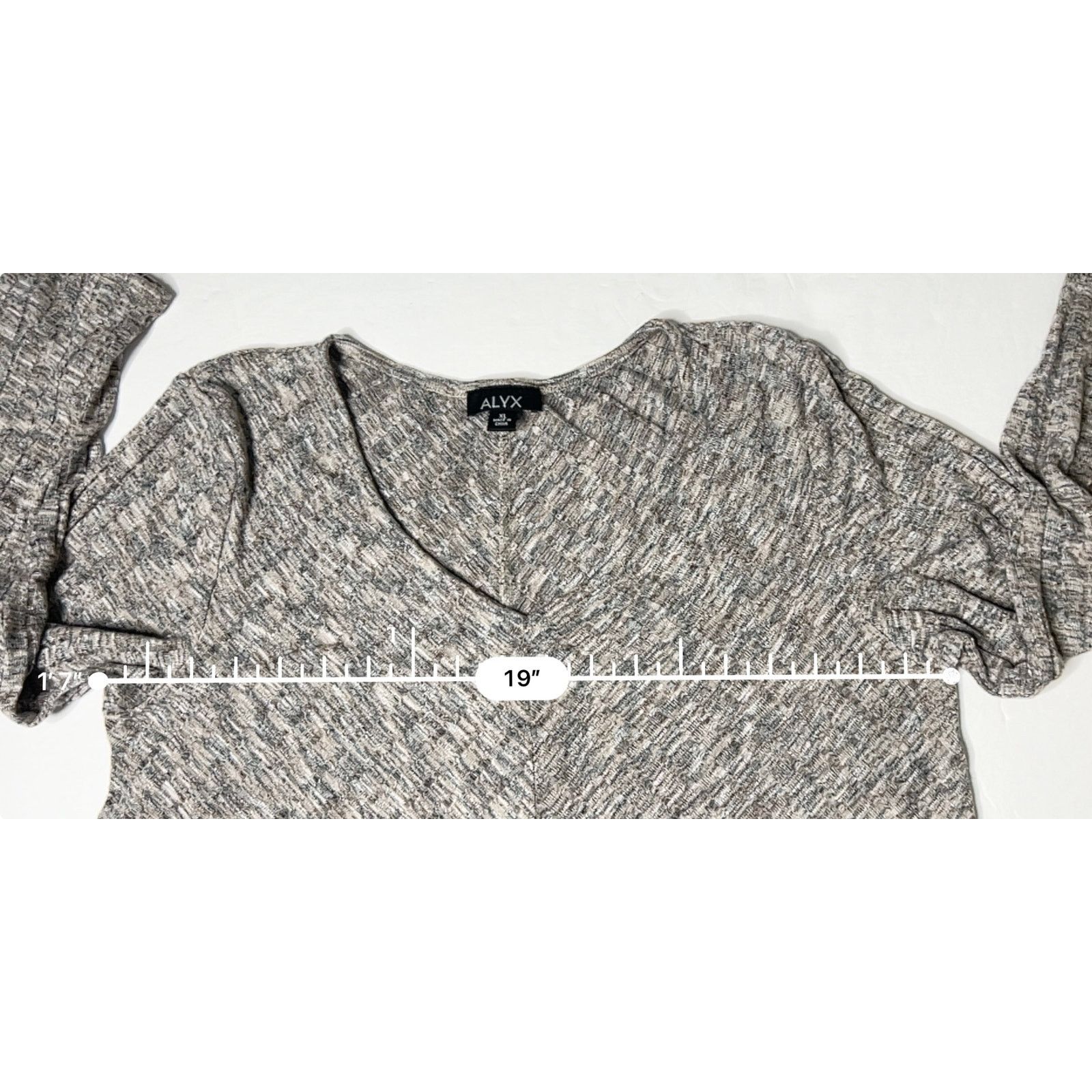 Alyx Alyx Lightweight Asymmetrical Sweater XL Brown Earth Tones Size XL / US 12-14 / IT 48-50 - 6 Thumbnail