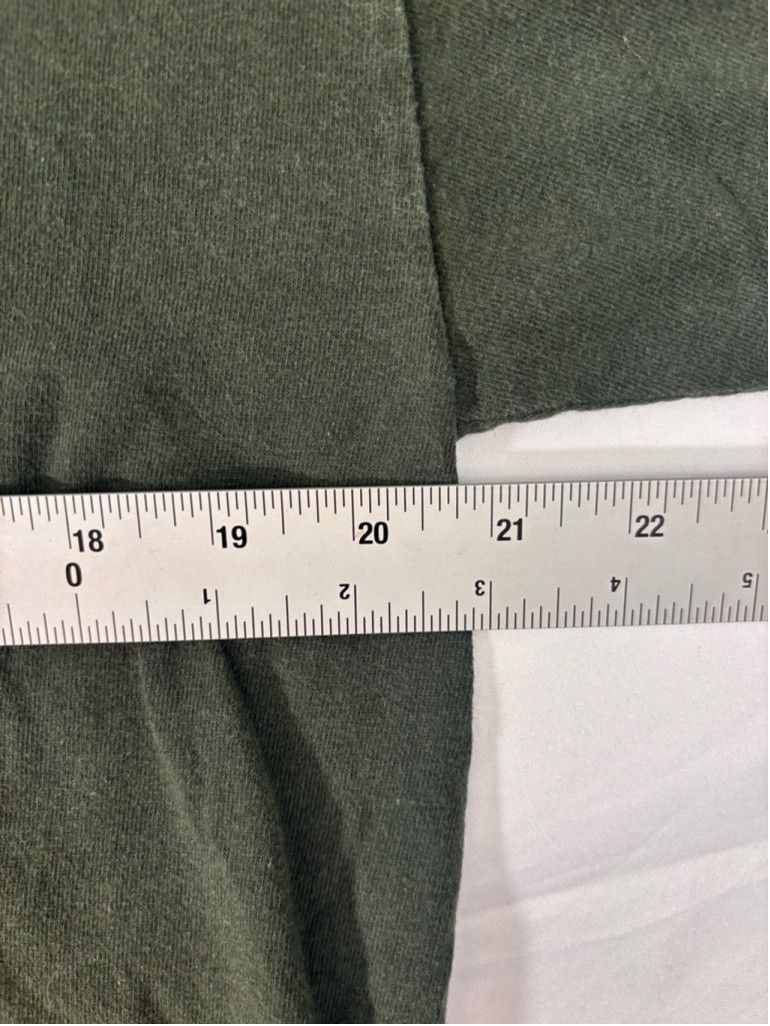 Gildan Men's Gildan T-shirt Size L Green Short Sleeve Crew Neck Size US L / EU 52-54 / 3 - 3 Thumbnail