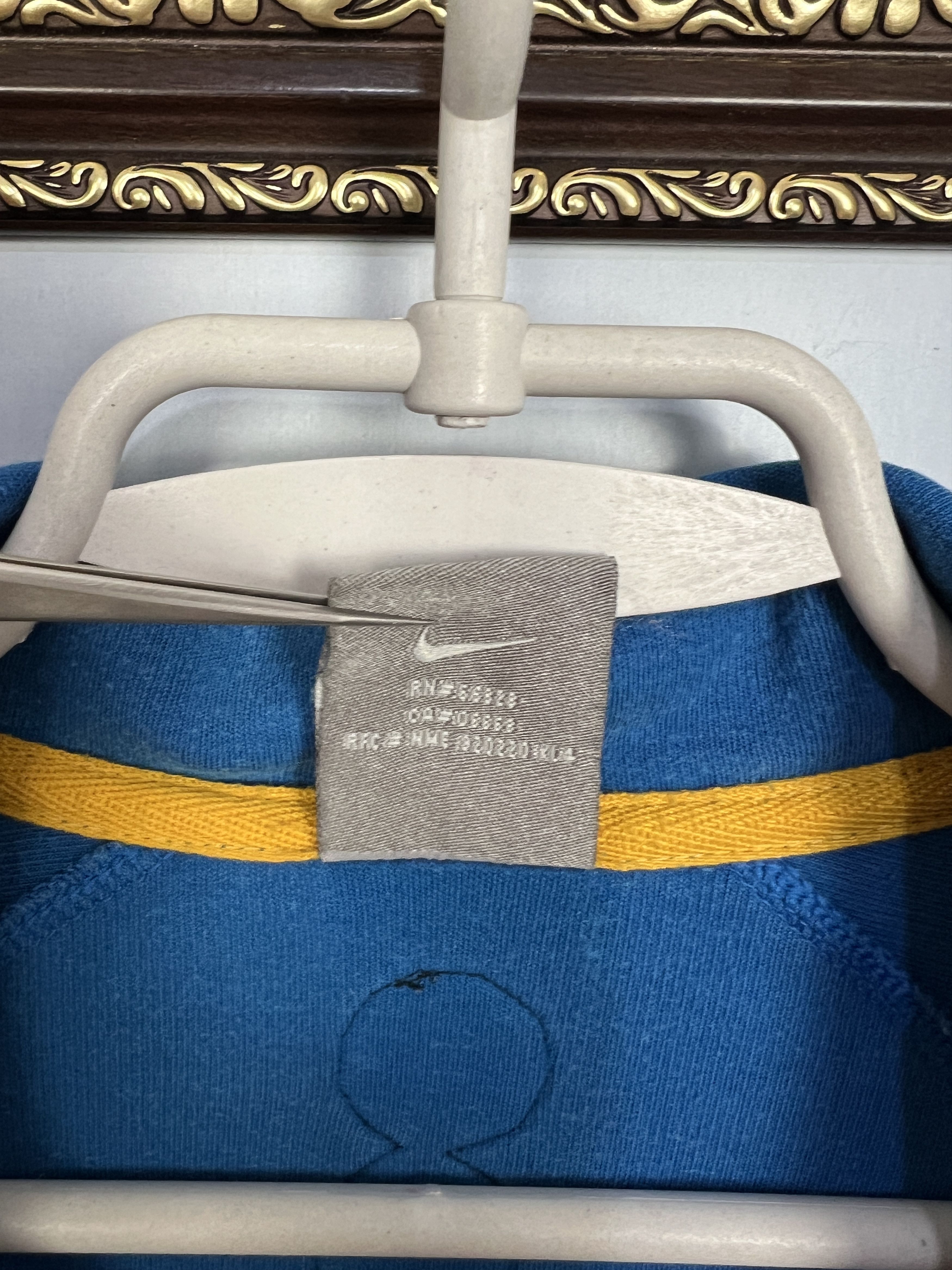 Nike Vintage Nike Inter Milan Football Sweatshirt Blue Track Top Size US M / EU 48-50 / 2 - 9 Thumbnail