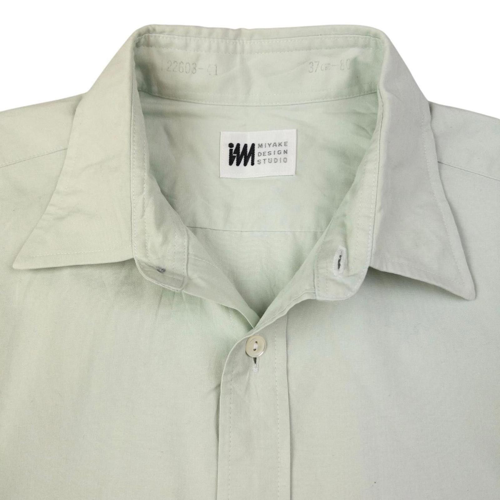 Issey Miyake Vintage Issey Miyake Long Sleeve Button Up Shirt Size M Size US M / EU 48-50 / 2 - 3 Thumbnail