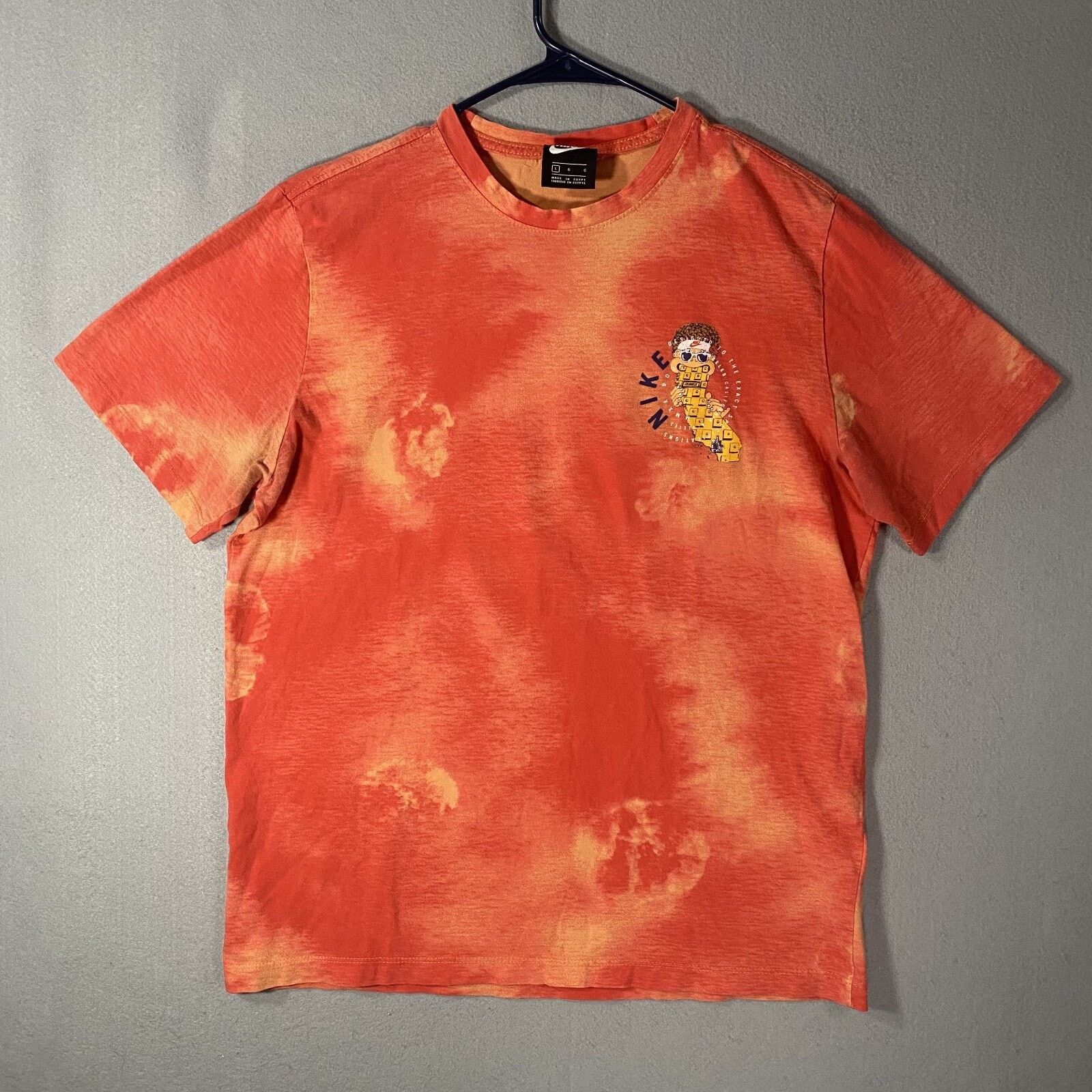 Nike Nike Sole Cal Los Angles Orange Tie Dye T Shirt Mens Large Size US L / EU 52-54 / 3 - 1 Thumbnail