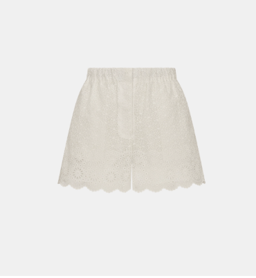 image of Dior O1Bcso1Str0524 Shorts In White, Women's (Size 30)