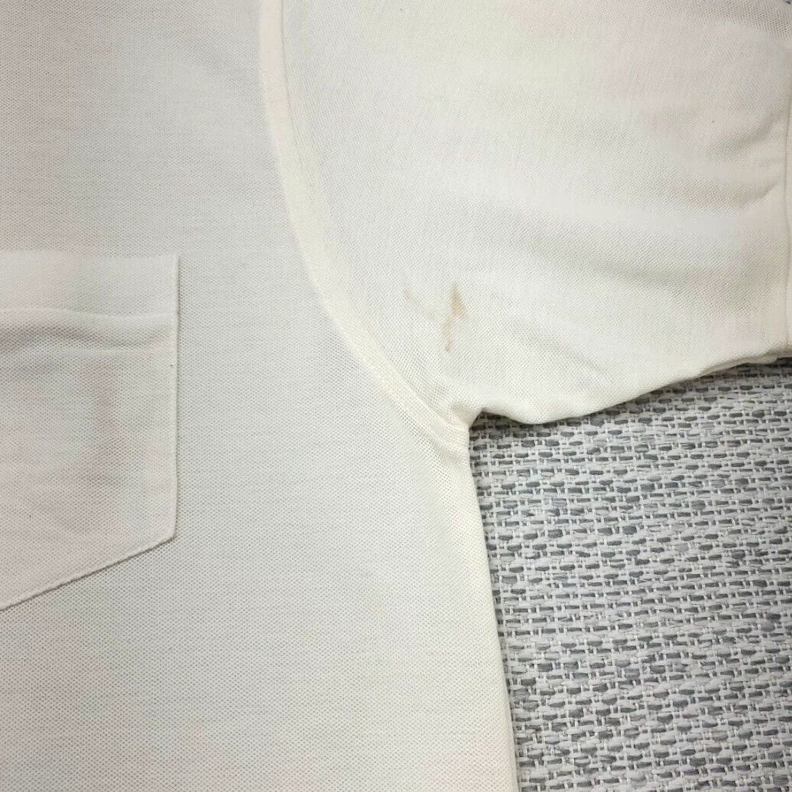 Vintage VINTAGE Towncraft Polo Shirt Mens XL Ivory Short Sleeve Golf Polo Shirt TC Towncraft Polo Size US XL / EU 56 / 4 - 6 Thumbnail