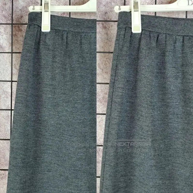 Givenchy Givenchy Gray Wool Midi Skirt for Women . Size 23" - 7 Thumbnail