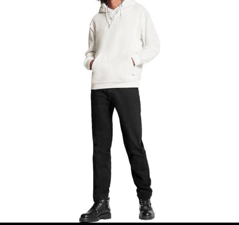 Louis Vuitton Louis Vuitton White Logo Hoodie Sweatshirt - dmc Size US L / EU 52-54 / 3 - 1 Thumbnail