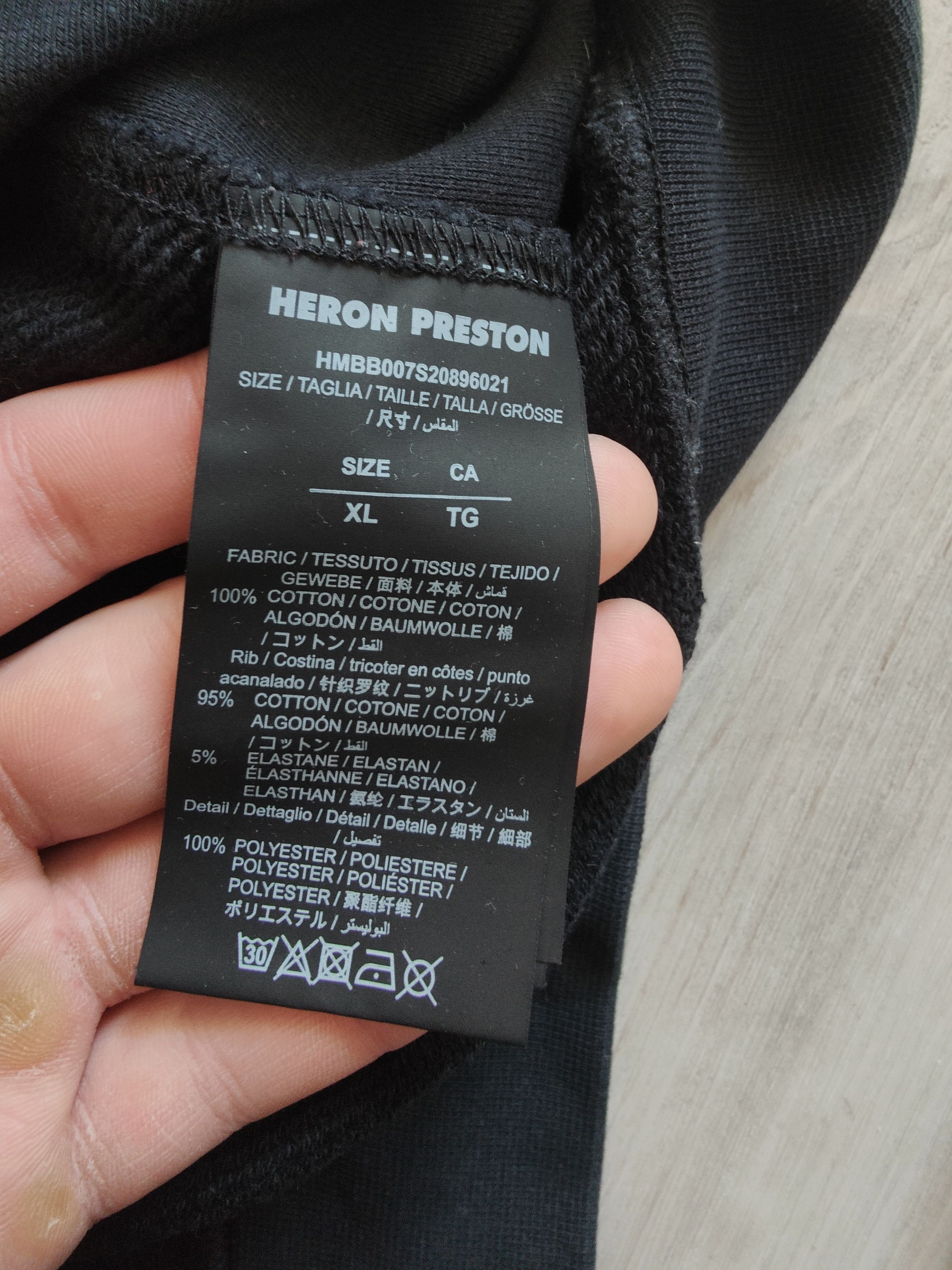 Heron Preston Heron Hoodie Size US XL / EU 56 / 4 - 5 Thumbnail