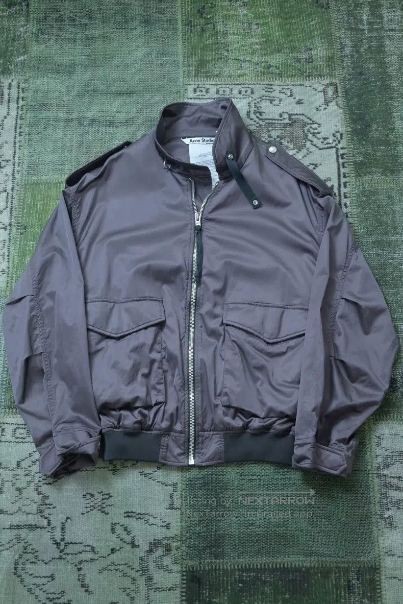 Acne Studios Acne Studios Shoulder cuff nylon jacket Size US S / EU 44-46 / 1 - 1 Thumbnail