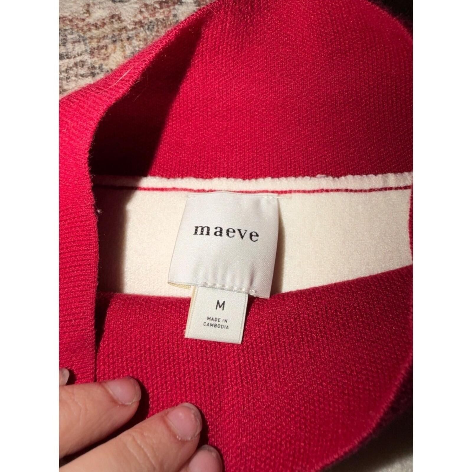Marvel Comics Maeve Anthropologie Mock Neck Sweater Size M Size M / US 6-8 / IT 42-44 - 4 Thumbnail