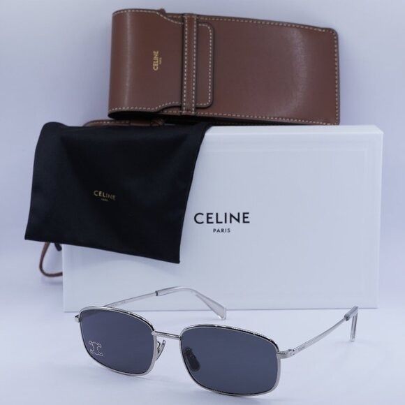 Celine 🕶️ New Celine CL40285U RHINESTONE TRIOMPHE 16A Sunglasses Size ONE SIZE - 10 Thumbnail