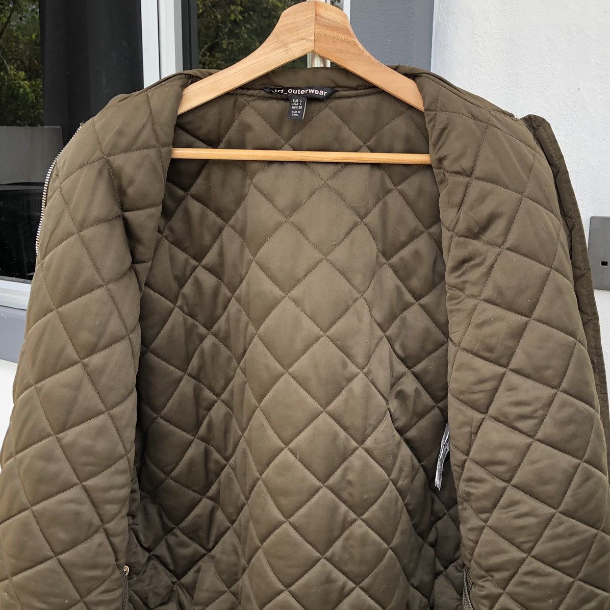 Zara Zara trf Outerwear Lined Quilted Bomber Jacket Size L / US 10 / IT 46 - 8 Thumbnail