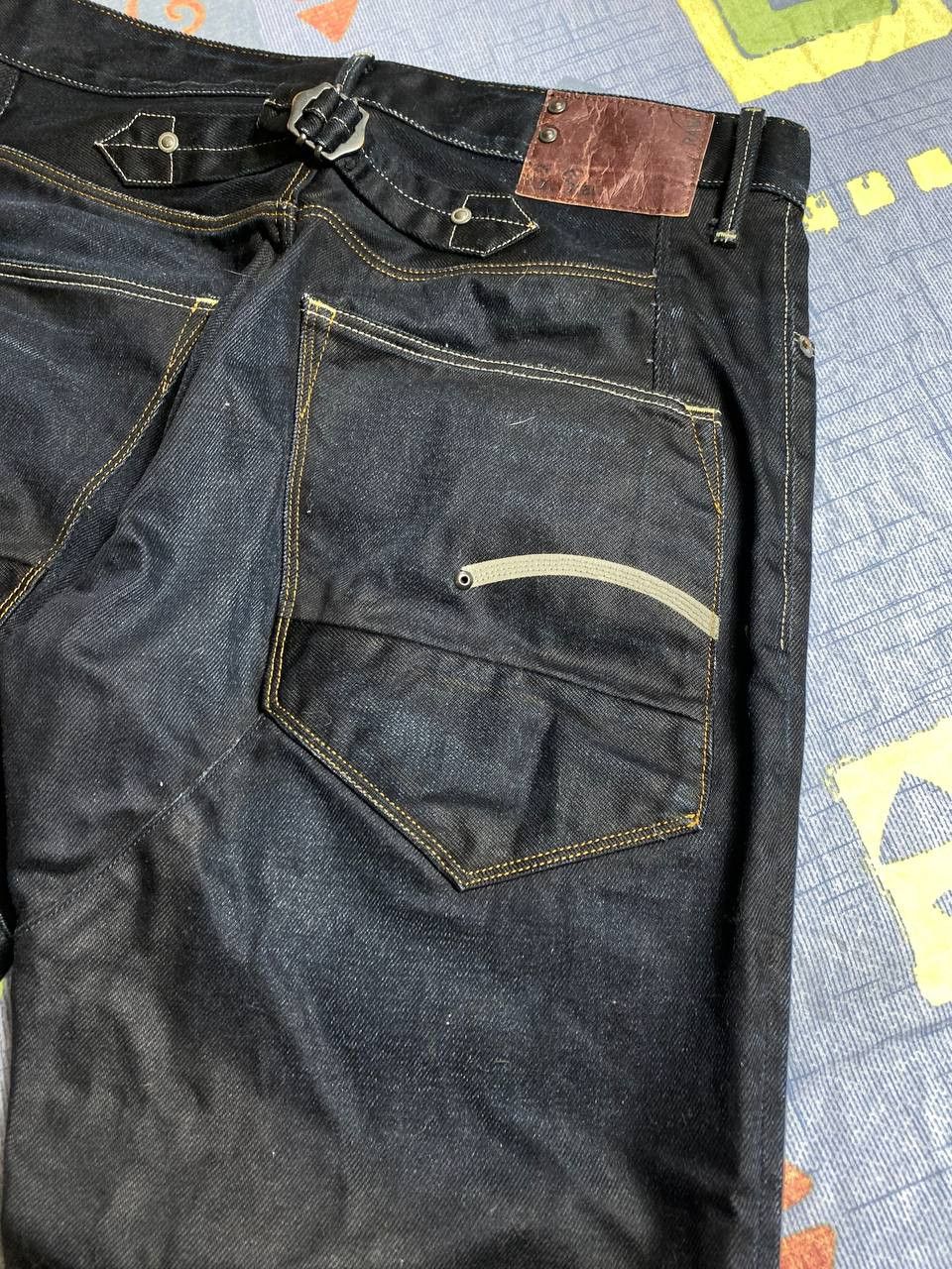 G-Star G star Raw Jeans Denim Size US 32 / EU 48 - 20 Thumbnail