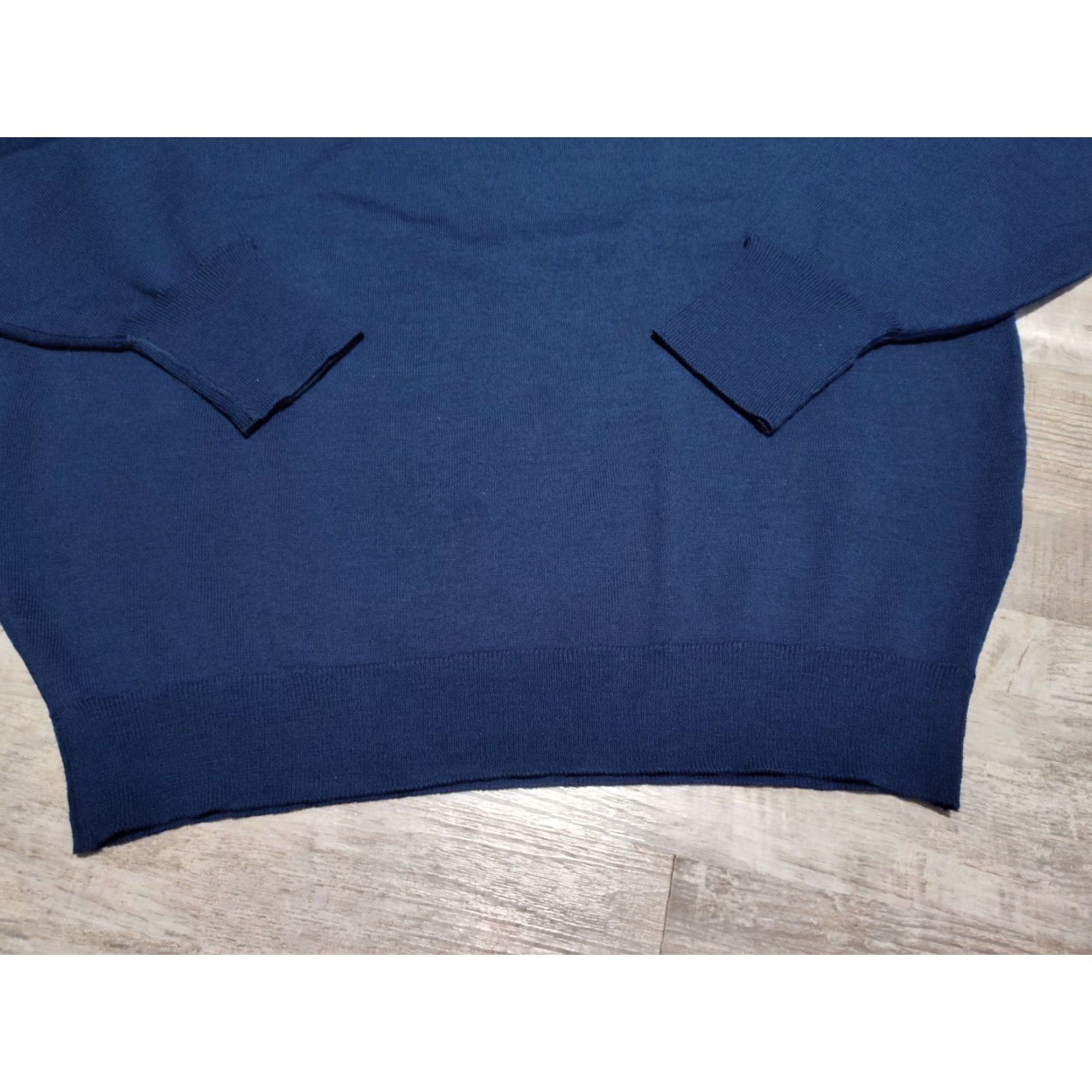 Vintage Vintage Time Pieces Men’s Wool Sweater Size L Blue Pullover Casual Formal Outdoor Preppy Size US L / EU 52-54 / 3 - 2 Thumbnail