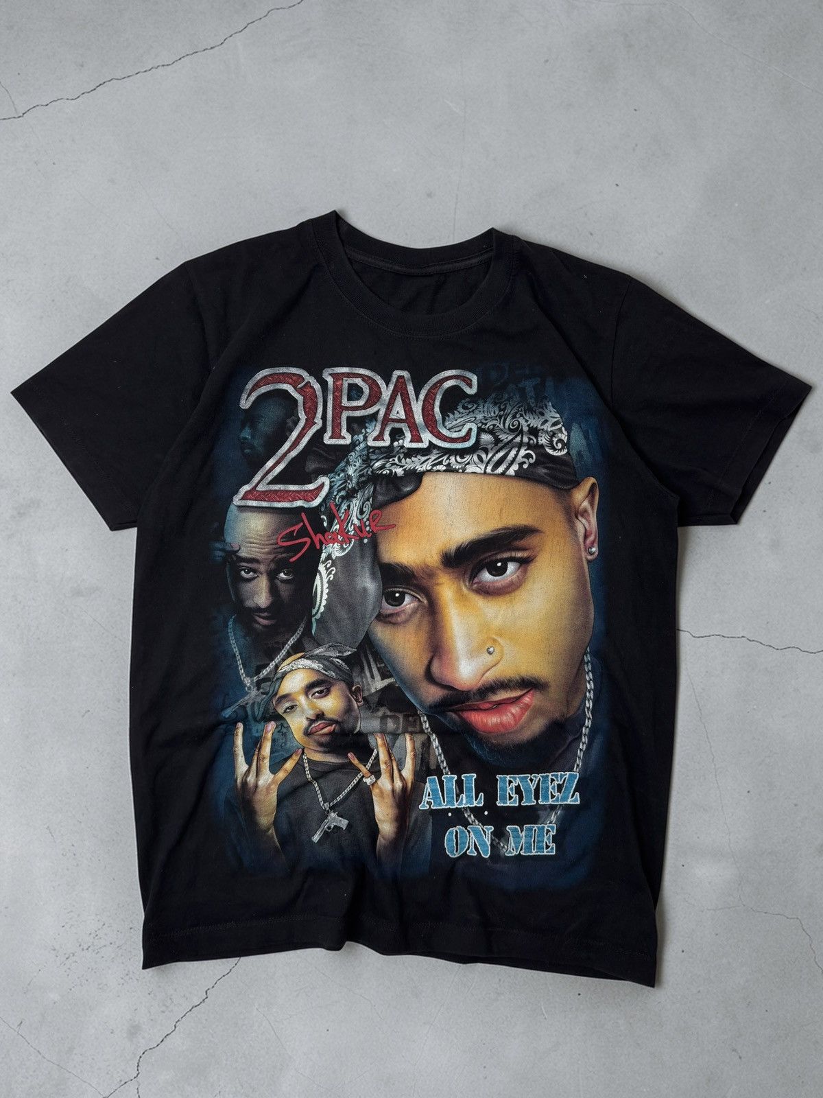 Vintage Vintage 2pac tupac amaru shakur fullprint 00s y2k rap sk8 00 Size US M / EU 48-50 / 2 - 1 Thumbnail