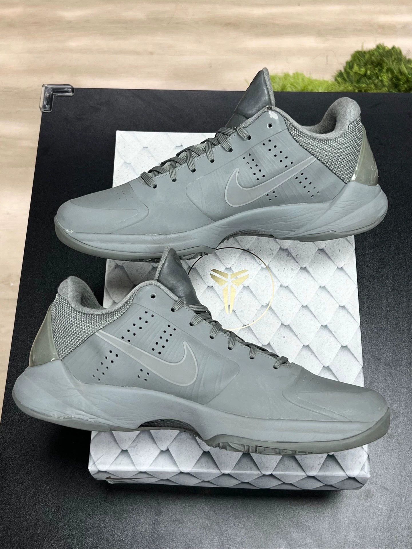Nike nike zk5 ftb gray athletic shoes Size US 9.5 / EU 42-43 - 4 Thumbnail