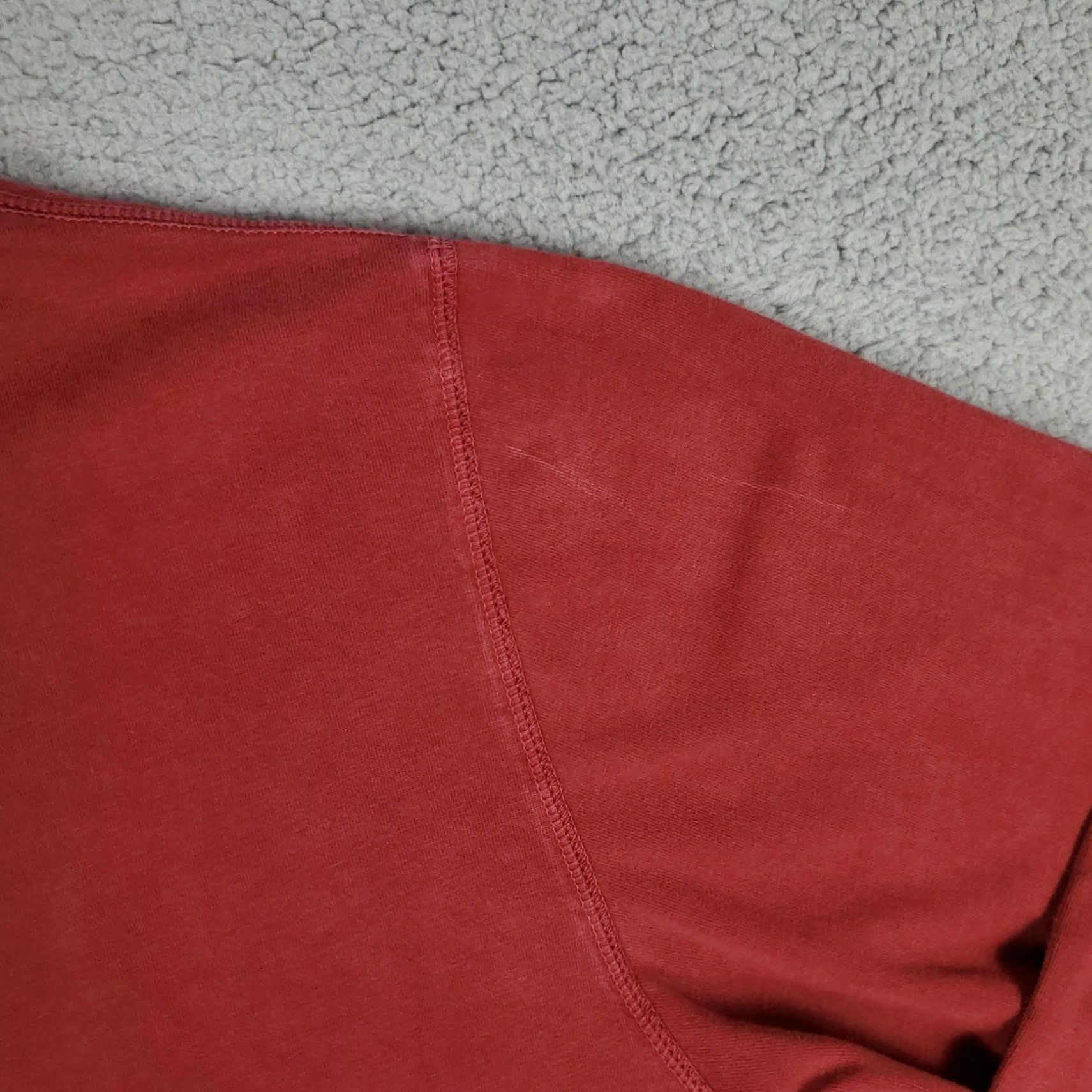 Vintage Woolrich Red Casual Polo Shirt Men’s Long Sleeve Size Large 100% Cotton Sports Activewear Size US L / EU 52-54 / 3 - 3 Thumbnail