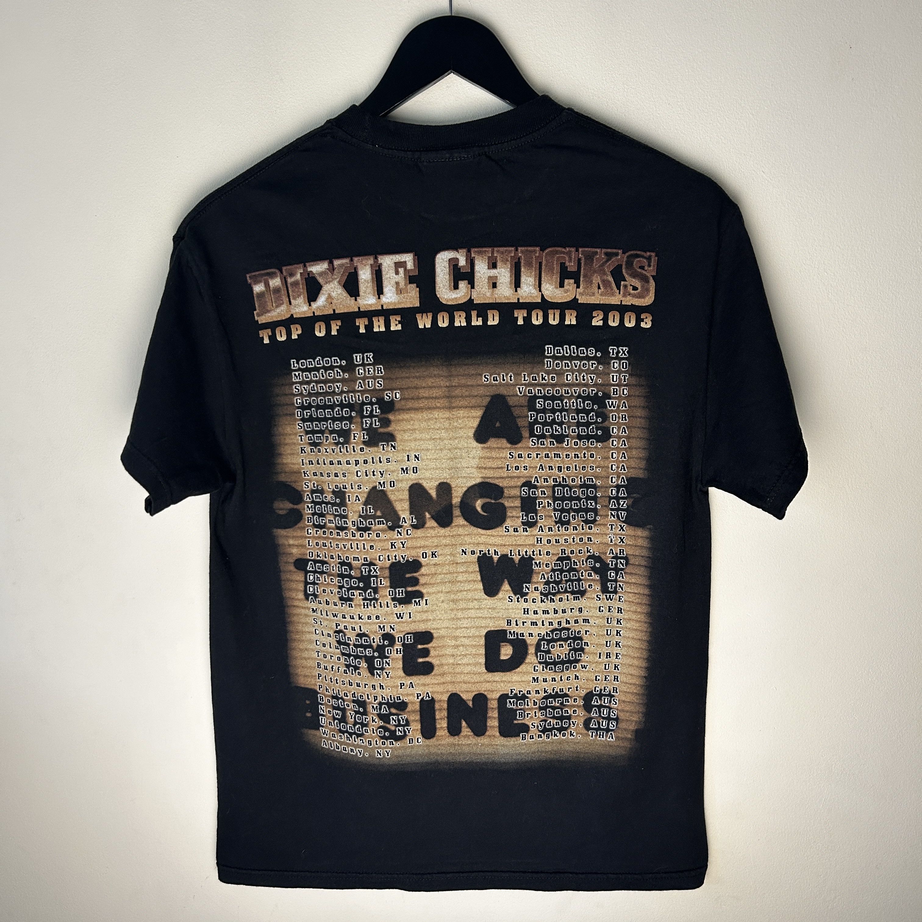 Band Tees Vintage Dixie Chicks 2003 World Tour T-shirt Size US M / EU 48-50 / 2 - 2 Thumbnail