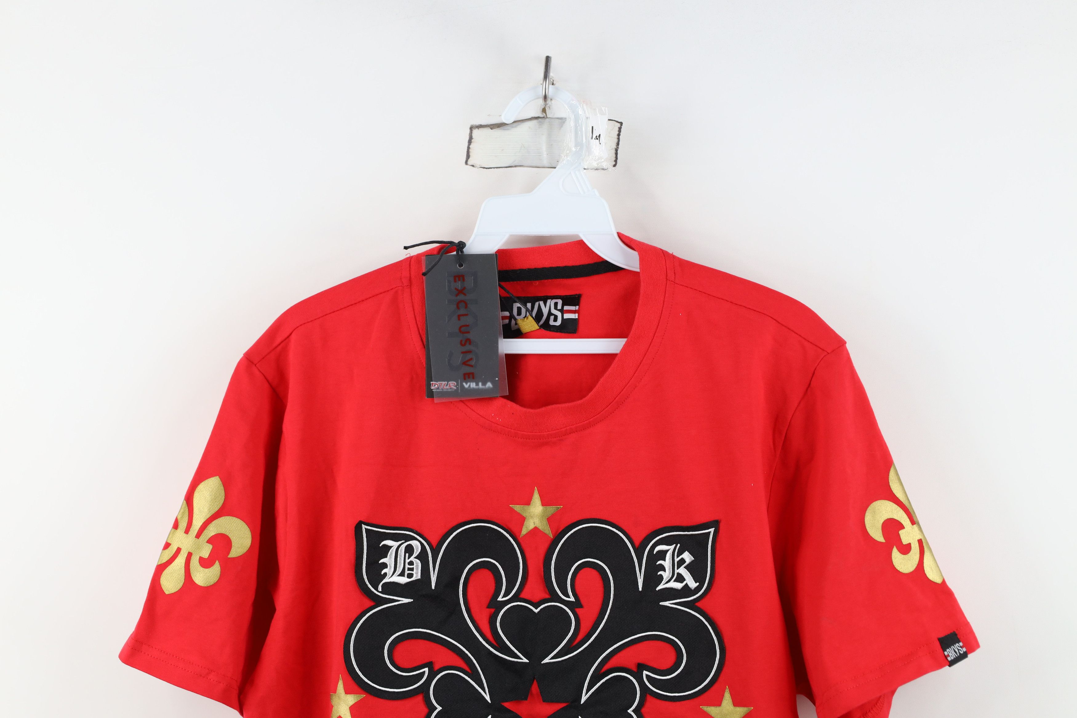 Vintage Deadstock Y2K Streetwear de Lis UFC MMA Fighting T-Shirt Red Size US S / EU 44-46 / 1 - 2 Thumbnail